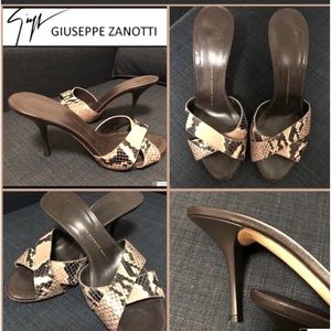 SOLD ❗️GIUSEPPE ZANOTTI💥💥Designer 4 the Stars⭐️beautiful Slip on Sandals size 37